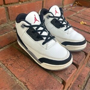 Jordan 3 Retro Cement Grey Child’s size 10